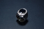 A men's sapphire ring