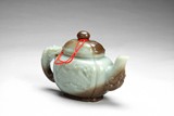 A Chinese jade teapot