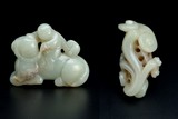 TWO CHINESE CARVED ORNAMENTS