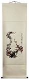 GUAN SHANYUE: AN INK ON PAPER PAINTING 'PLUM BLOSSOM'