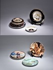 A GROUP OF CERAMIC DISHES