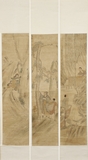 A SET OF THREE CHINESE PAINTINGS