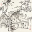 ZHANG DING: INK ON PAPER PAINTING