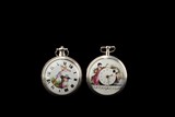 TWO VINTAGE SILVER POCKET WATCHES