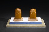 A PAIR OF TIANHUANG STONE CARVED SEALS