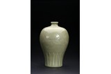 A LONGQUAN CELADON MEIPING VASE