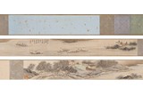 PU RU: COLOR AND INK ON PAPER HANDSCROLL