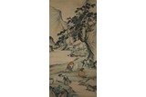 PU JIN: INK AND COLOR ON SILK PAINTING