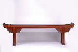A MASSIVE CHINESE WOOD CARVED ALTAR TABLE